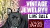 Vintage Jewelry Sale 7pm Est Victorian Art Deco Joan Rivers Austrian Crystal And More